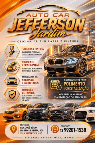 Oficina de funilaria e pintura nacionais e importados 