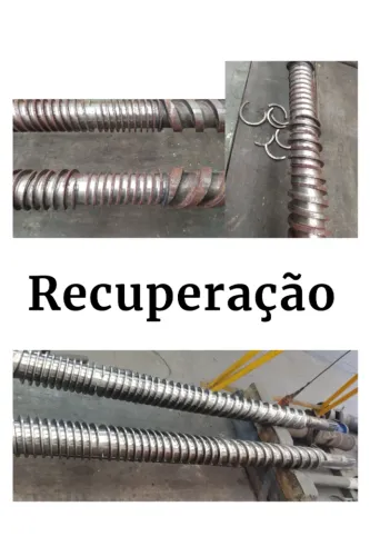Recuperação de Cilindro e Rosca (Extrusora, Injetora e Sopradora)