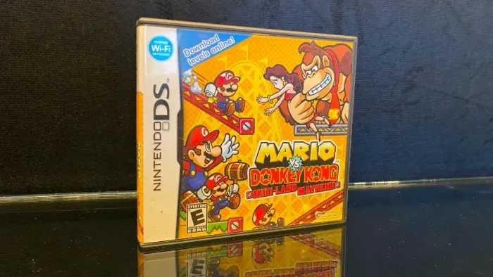 Capa e Manual do Jogo Mario vs Donkey Kong - Nintendo DS