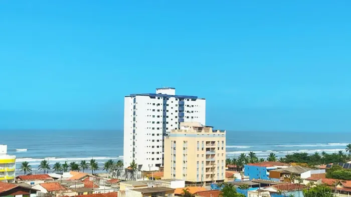 APARTAMENTO PARA VENDA 82,38 M² 02 QUARTOS VISTA MAR NO VERA CEUZ MONGAGUÁ SP.