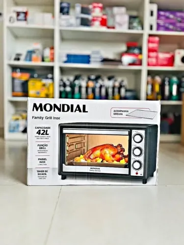 Forno Elétrico Mondial 42L 1600W FRN-42-W 220V Fazemos Entregas