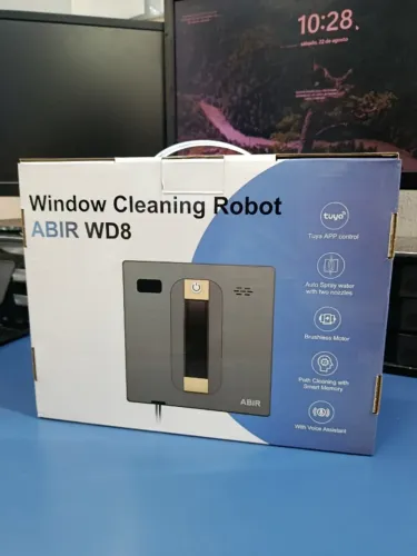 Robô Limpa Vidros ABIR WD8 - Novo na Caixa