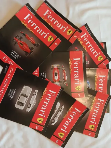 Fascículos Inesquecíveis, Chevrolet Collection, Ferrari Collection, Carros de Serviço 