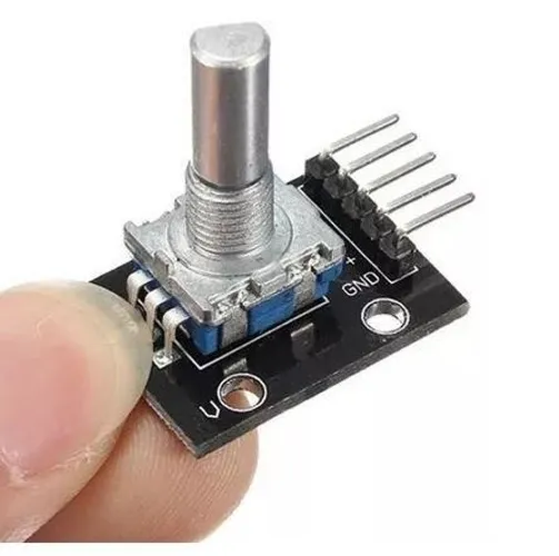 COD-AM87 Encoder Decoder Rotacional Potenciometro Arduino Automação Robotica