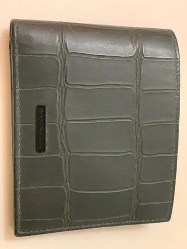 Carteira Original Emporio Armani - Design Crocodilo
