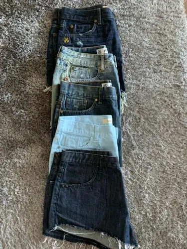 Saias jeans de marcas