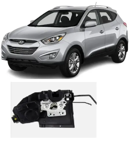 Tranca da porta dianteira esquerda Hyundai Tucson 2006 2007 2008 2009 2010 2011 2012 2013