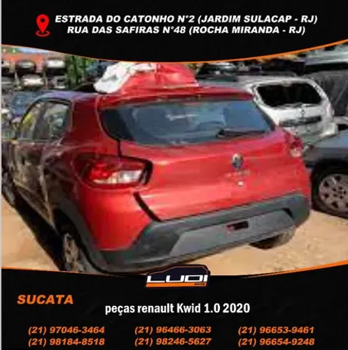 peças renault Kwid 1.0 2020
