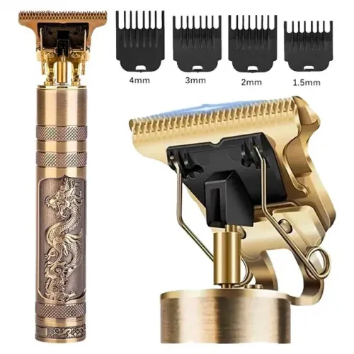 Máquina De Cortar Cabelo Profissional recarregável Hair t9