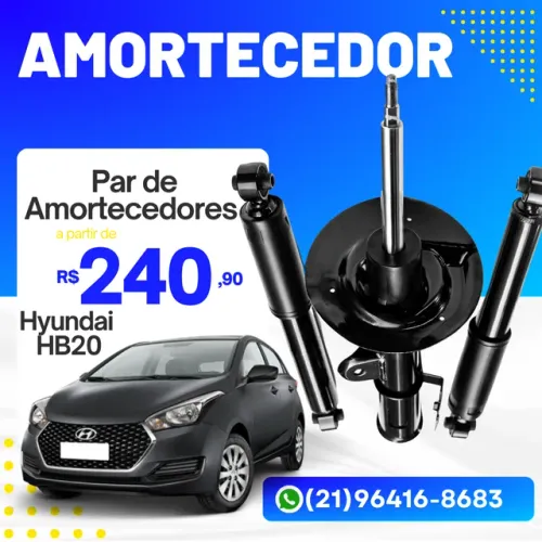 Amortecedor Hyundai HB20 Dianteiro 