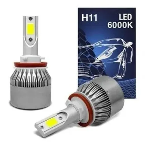Lâmpada Farol LED 2D H11 - S/ Reat. - DLUX - DX H11