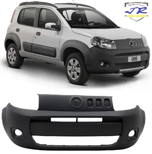 Parachoque Dianteiro Fiat Fiorino Uno Vivace Attractive Evolution  