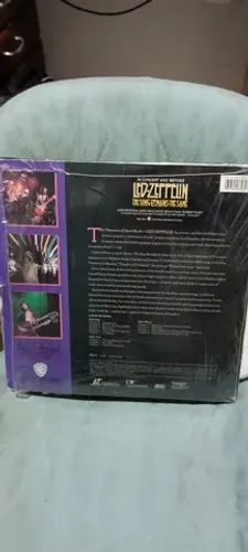 Laser Disc Led Zeppelin The Sony Remains The Same Live Duplo