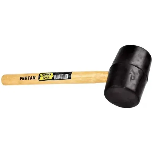 Marreta de Borracha com Cabo 40mm Para Piso Azulejo - Fertak
