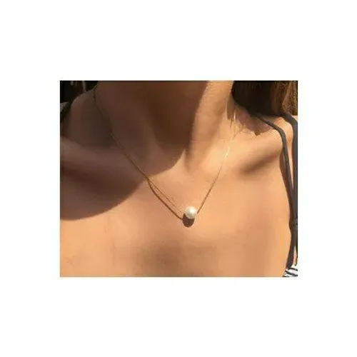 Vendo Colar Chocker Feminino Dourado Elegante com Pérola Promoção Fim de Ano Envio