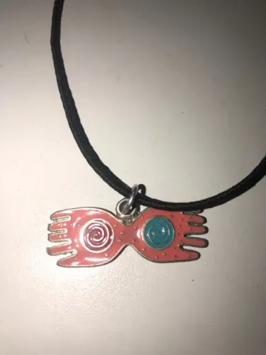 Colar Harry Potter óculos Luna Lovegood