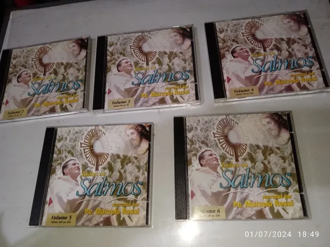 Salmos com padre Marcelo Rossi vol. 2,3,4,5,6