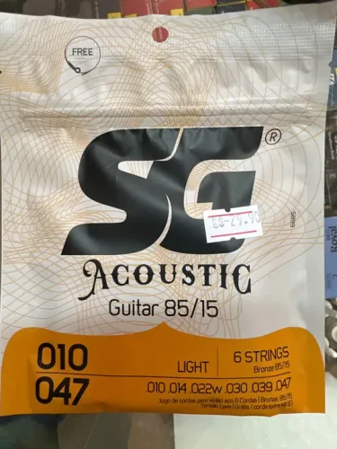 Cordas para Guitarra SG - 010-047 - Novas