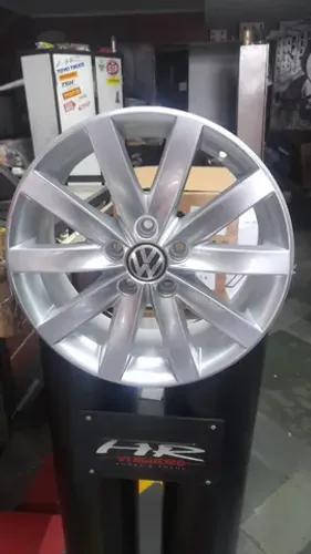 jogo de rodas jetta original vw 17x7 5x112 et54 semi nova