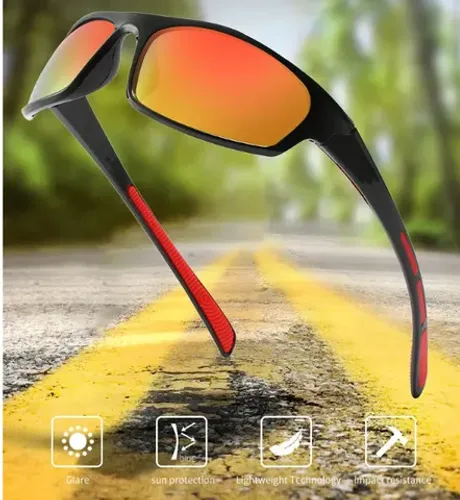 Óculos de sol Masculino com mudança de cor automática, polarizado, esportivo