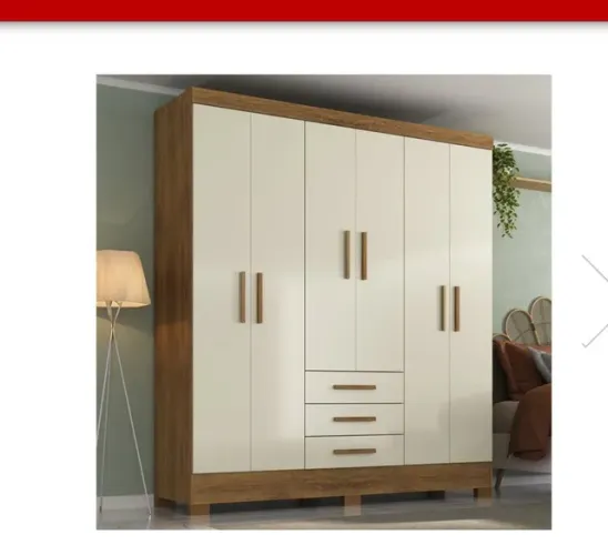 NOVO EM OFERTA, SEIS PORTAS , GUARDA ROUPA