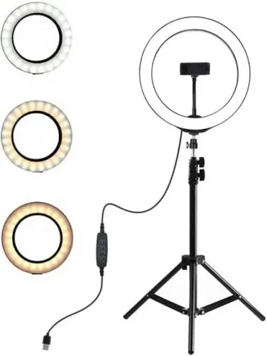 Ring Light para Fotos e Vídeos - Iluminação Profissional!