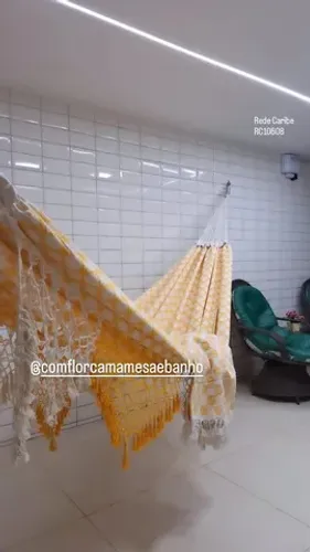 Rede De Dormir Grande E Resistente Caribe - Entrega Grátis