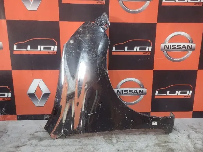 Paralama Direito Nissan March 2015 a 2020 Preto
