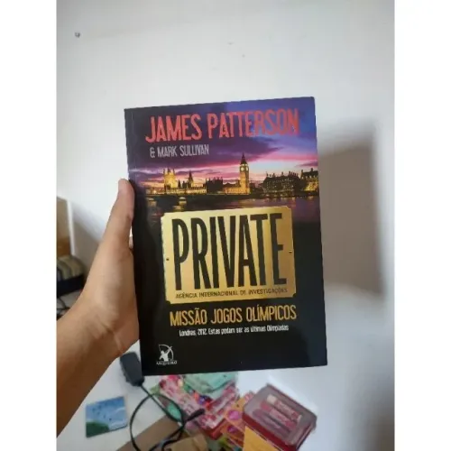 Livro Private: Missão Jogos Olímpicos, de James Patterson e Mark Sullivan