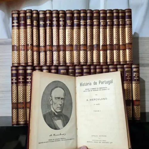 Obras completas de Alexandre Herculano, em 36 volumes! 