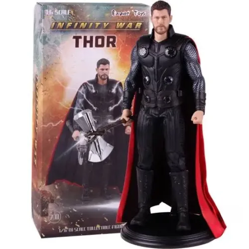 Estátua Thor: Avengers Infinity War Vingadores Guerra Infinita: Escala 1/6 Crazy Toys