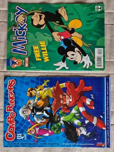 Revista Combo Rangers e Mickey Free Willie
