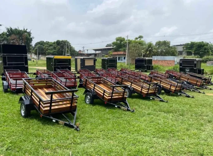 Direto de fábrica carreta reboque 