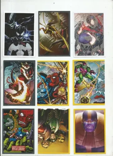 figurinhas - marvel versus - figurinhas e cards - enviei sua lista chat