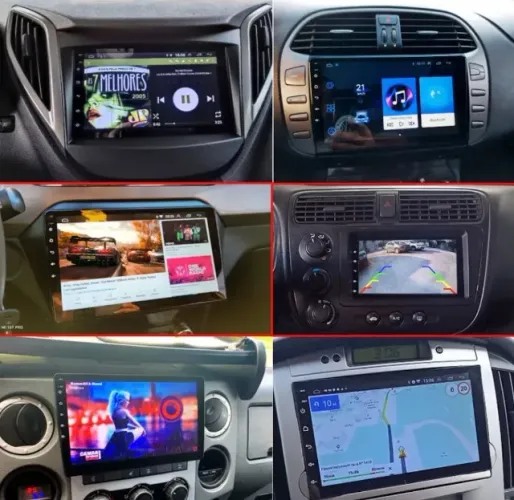 CENTRAL MULTIMIDIA ANDROID 10 UNIVERSAL 10" TOUCH SCREEN 2G 32G 2 DIN WI-FI GPS BLUETOOTH 