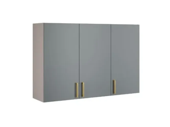 Armário de Cozinha Aéreo Triplo Essence 1,20m 100%MDF l43