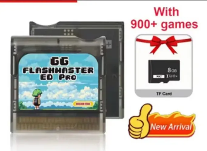 cartucho multi jogos flash card game gear