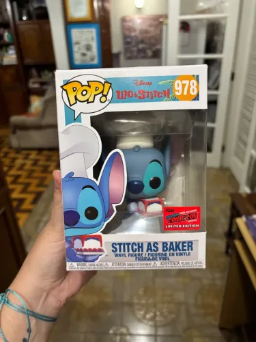 Funko Pop! Stitch As Baker - Edição Limitada
