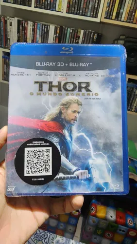 Blu-ray Thor Mundo Sombrio 3D + 2D Lacrado
