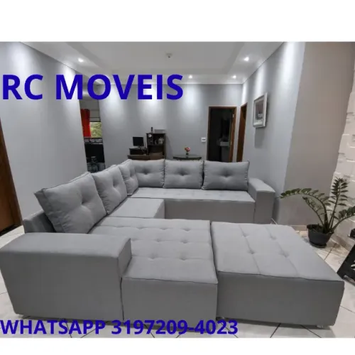 Sofá Toro Modular com Chaise - Conforto e Elegância