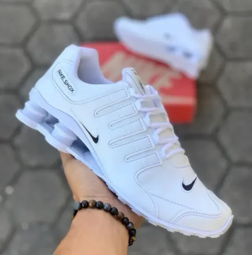 NIke shox branco casual 