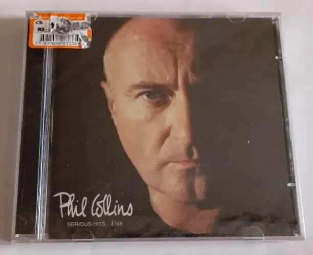 CD Phil Collins Serious Hits Live ( Lacrado )