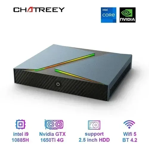 Mini PC Chatreey i910885h, 1650 TI, 32gb Ram, 1tb ssd
