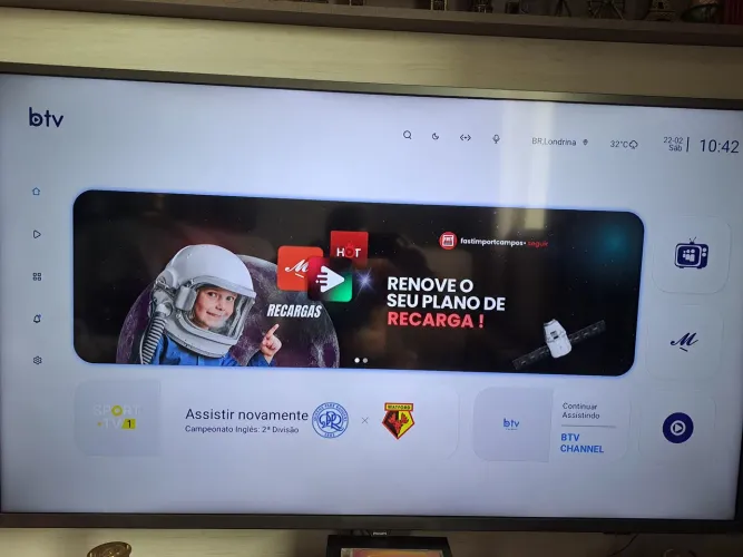 TV Philips 50 polegadas 4k