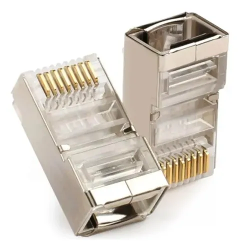 Conector de rede CAT.6 Blindado