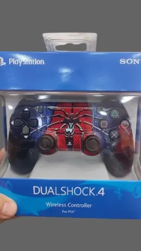 Controle Playstation Dualshock 4 Spider-Man