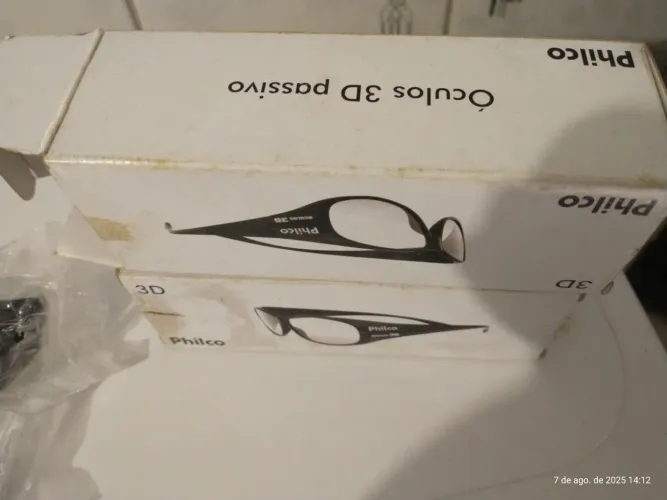 Óculos 3D Philco novo