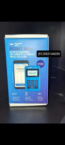 Maquininha de cartão Point Mini - Mercado Pago