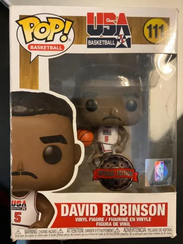 Funko Pop Usa Basketball David Robinson 111 Special Edition