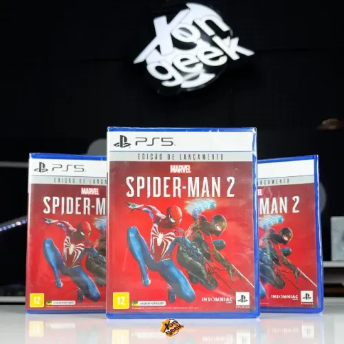 Jogo Marvel's Spider Man 2 Edição de Lançamento | PS5 | Faça Uma Aventura Em Nova York!